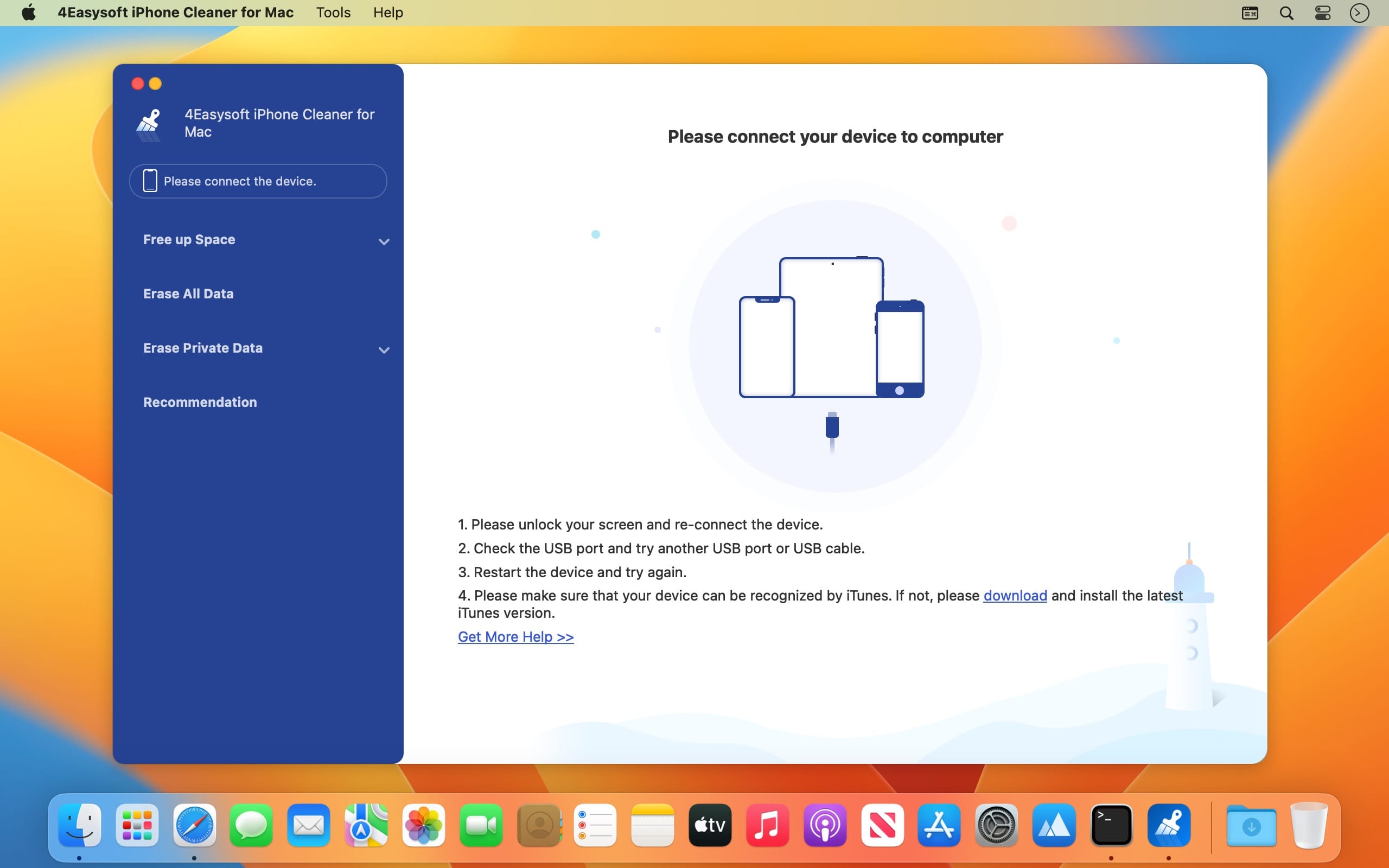 4Easysoft iPhone Cleaner 1.0.22 for Mac screenshot