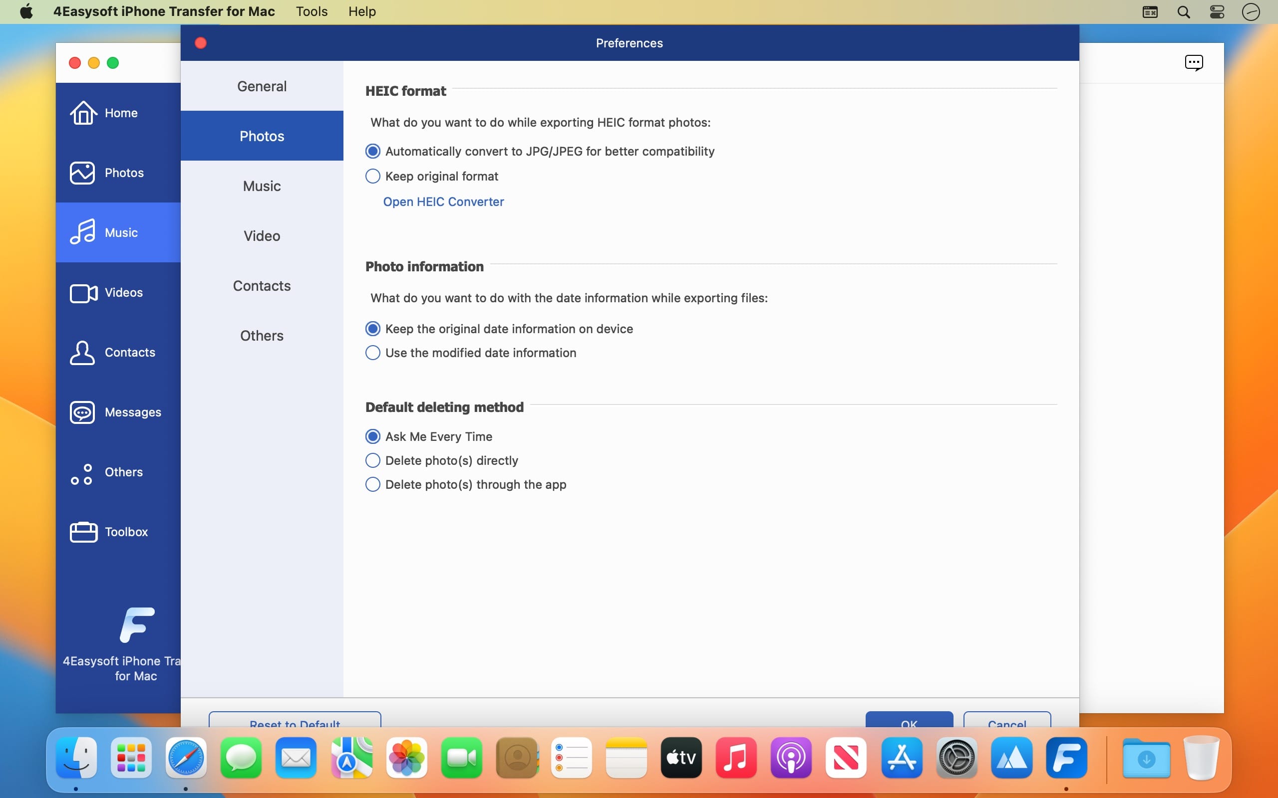 4Easysoft iPhone Transfer 1.0.22 for Mac screenshot