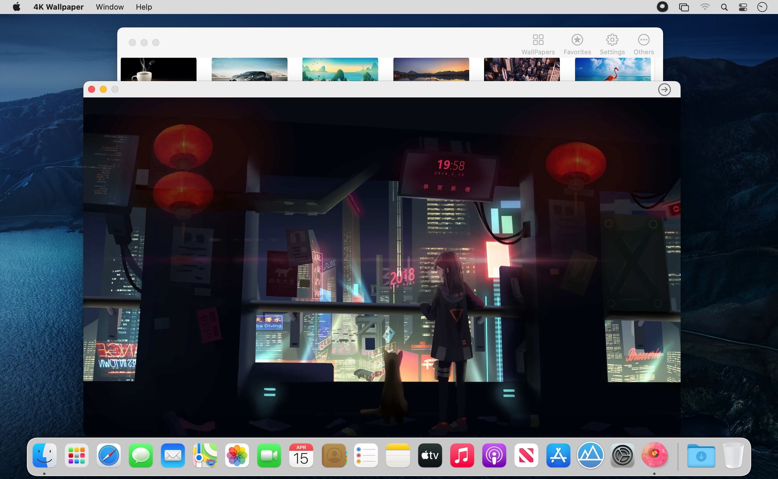 4K Wallpaper – HD Wallpapers 2.1 for Mac screenshot