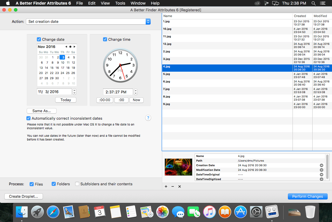 A Better Finder Attributes 6 v6.23 for Mac screenshot