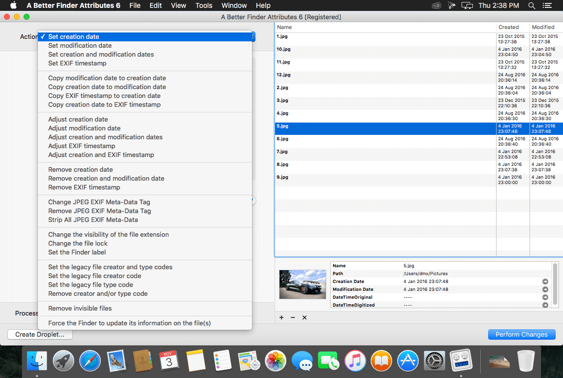 A Better Finder Attributes 7 v7.42 for Mac screenshot