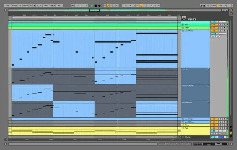 Ableton Live 12 Suite 12.2.7 for Mac screenshot