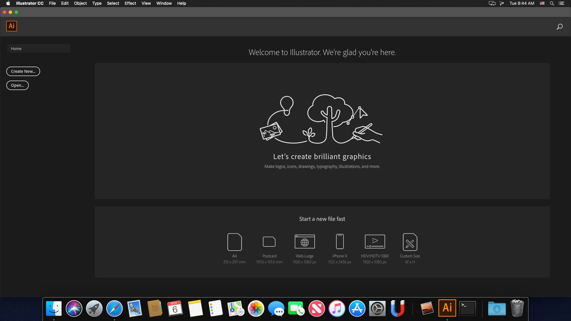 Adobe Illustrator 2020 v24.3 for Mac screenshot
