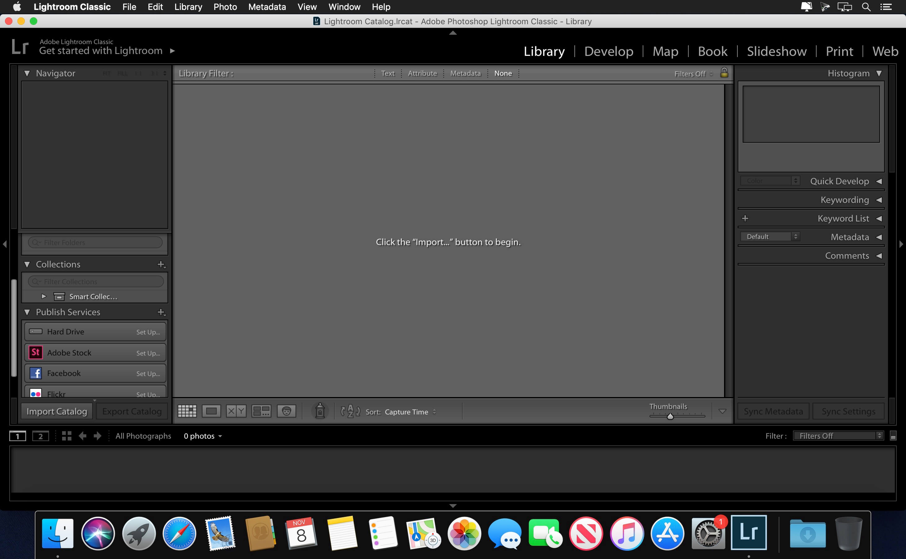 Adobe Lightroom Classic v9.4 for Mac screenshot