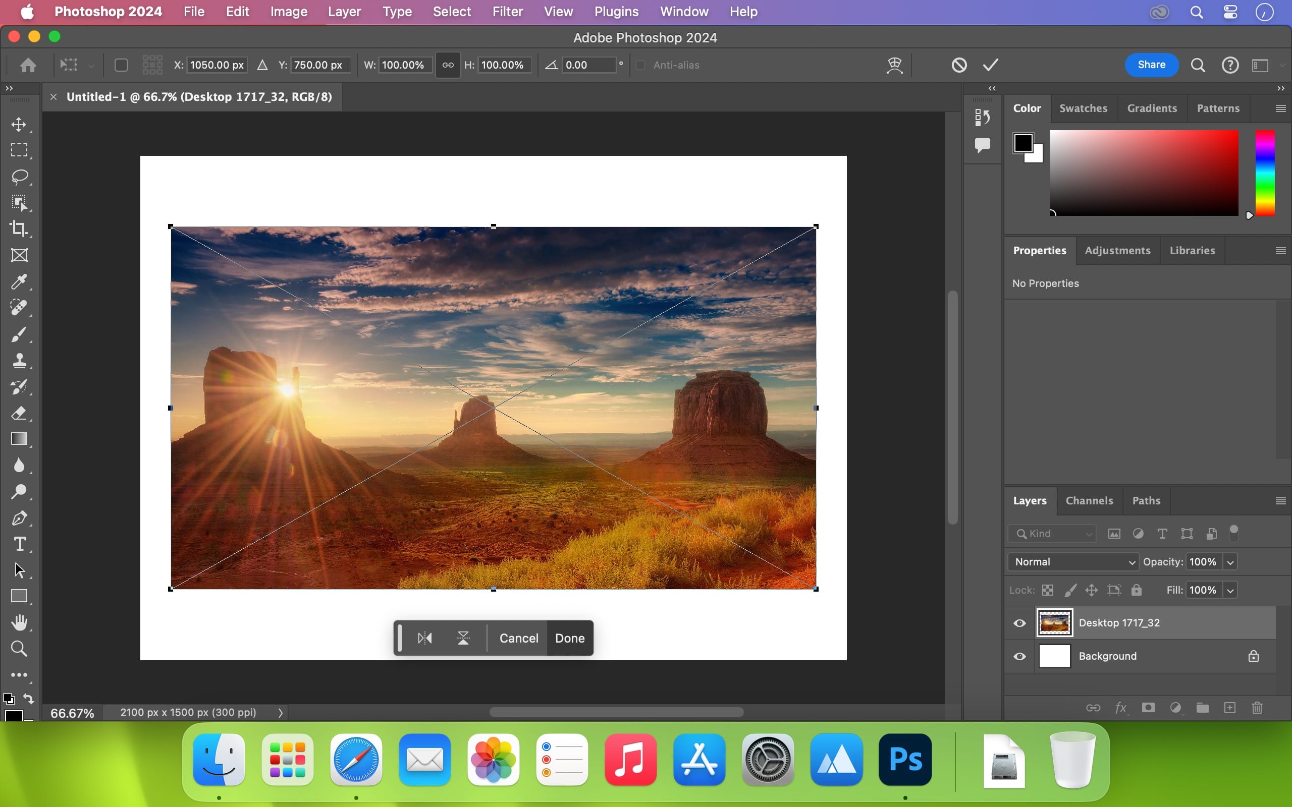 Adobe Photoshop 2025 v26.8.1 for Mac screenshot