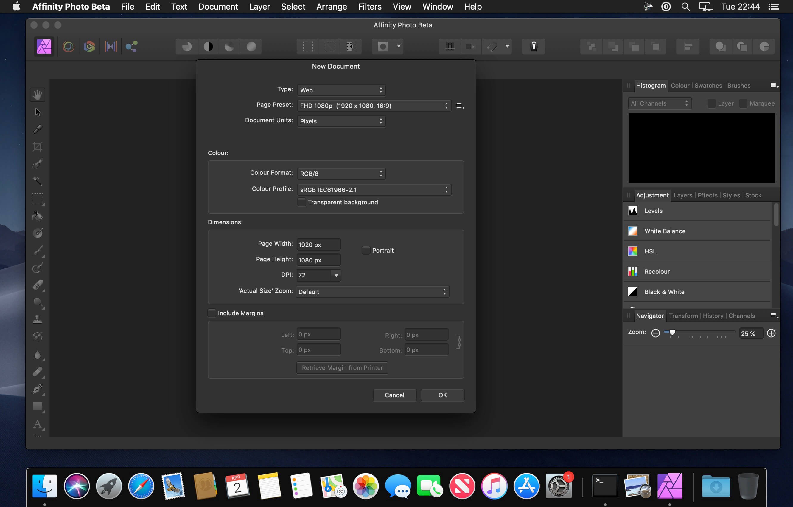 Affinity Photo 2.5.6 for Mac screenshot