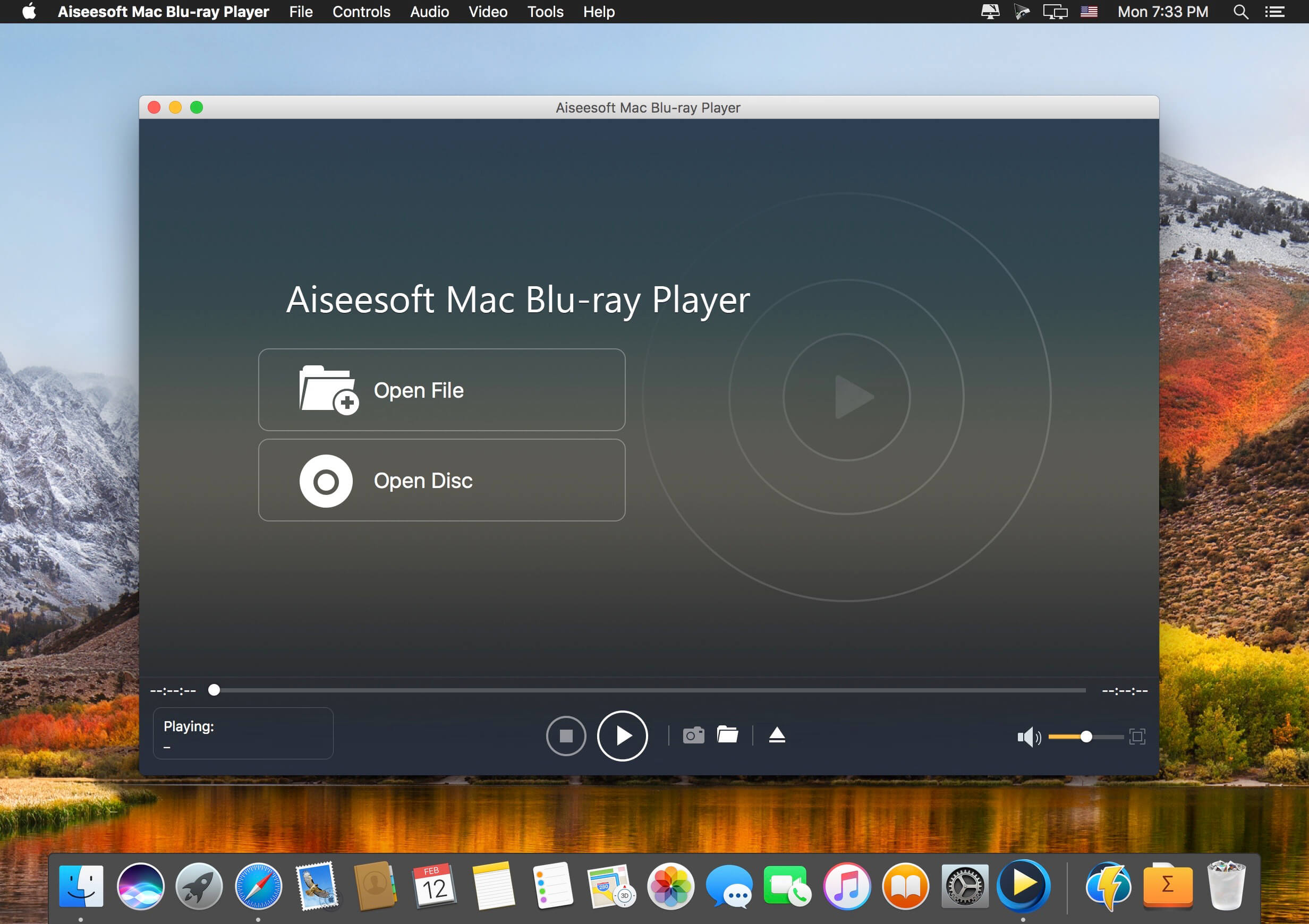 Aiseesoft Blu-ray Player 6.6.60 for Mac screenshot