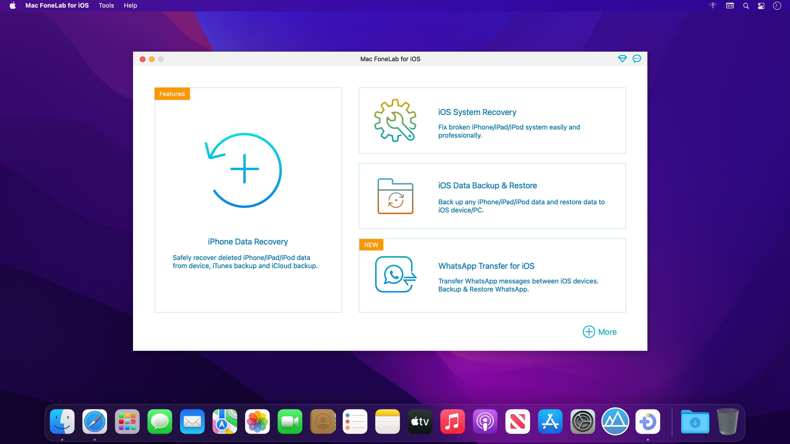 Aiseesoft FoneLab 10.5.36 for Mac screenshot