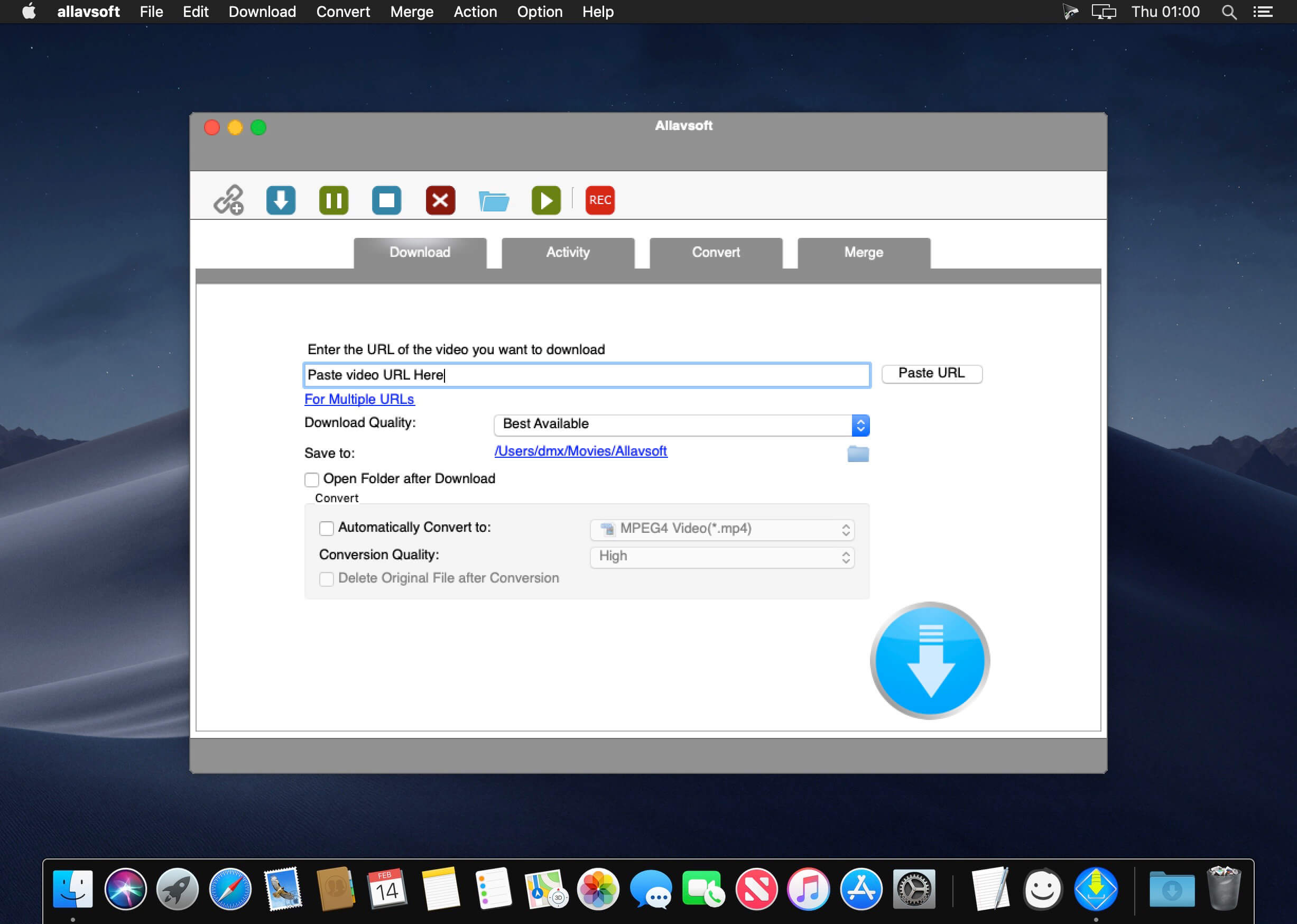 Allavsoft Video Downloader Converter 3.27.2.8935 for Mac screenshot
