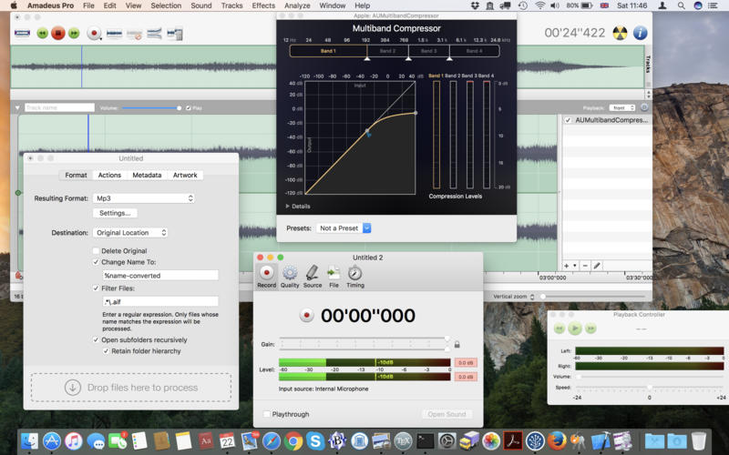 Amadeus Pro 2.8.4.2518 for Mac screenshot