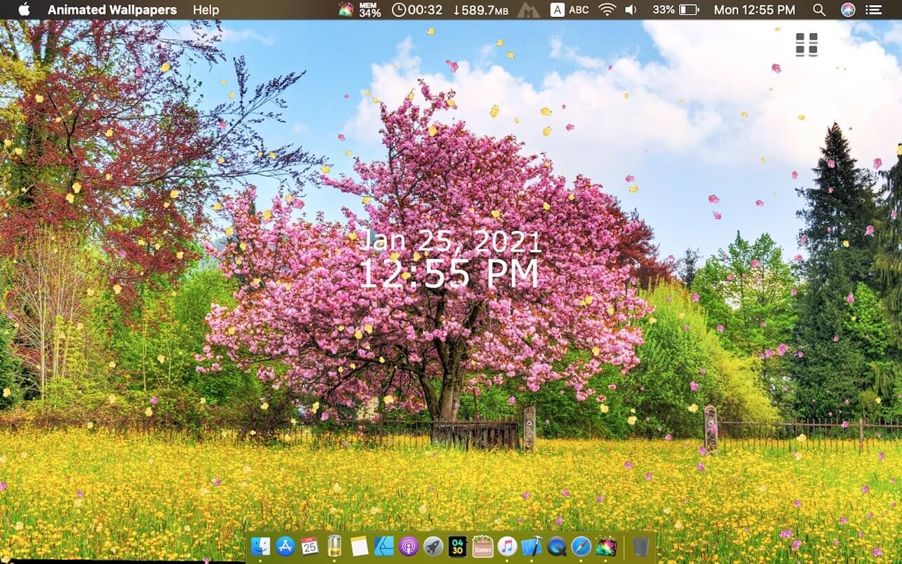 Animated Wallpapers 1.0.11 for Mac screenshot
