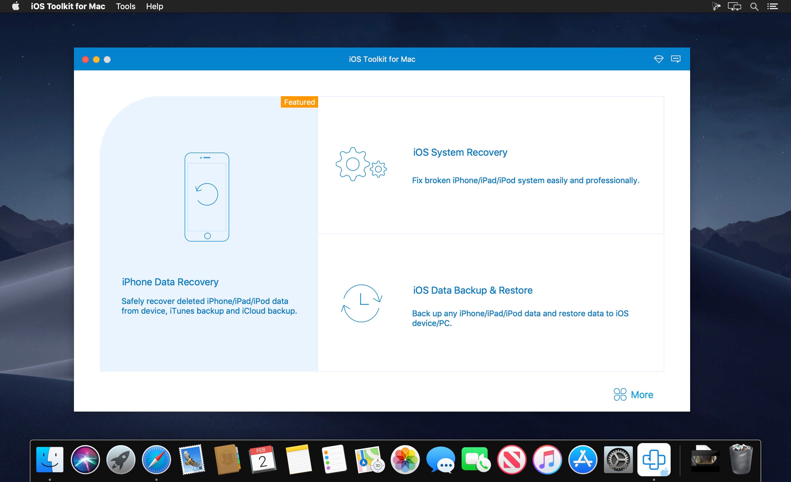 AnyMP4 iPhone Data Recovery 9.1.20 for Mac screenshot