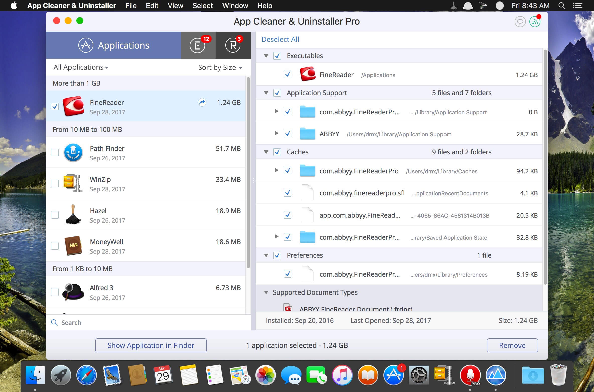 App Cleaner & Uninstaller Pro 8.3.0 for Mac screenshot