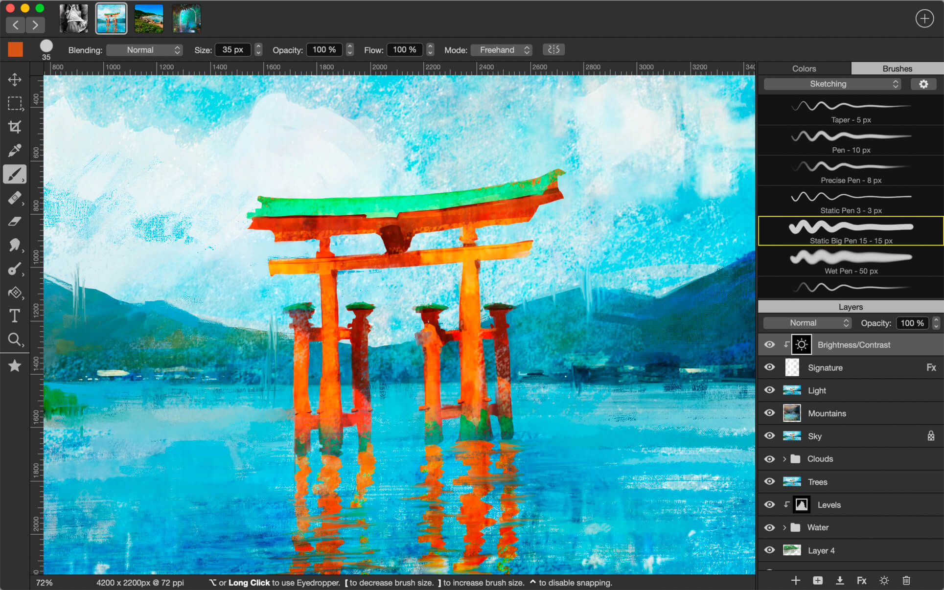 Artstudio Pro 3.2.11 for Mac screenshot