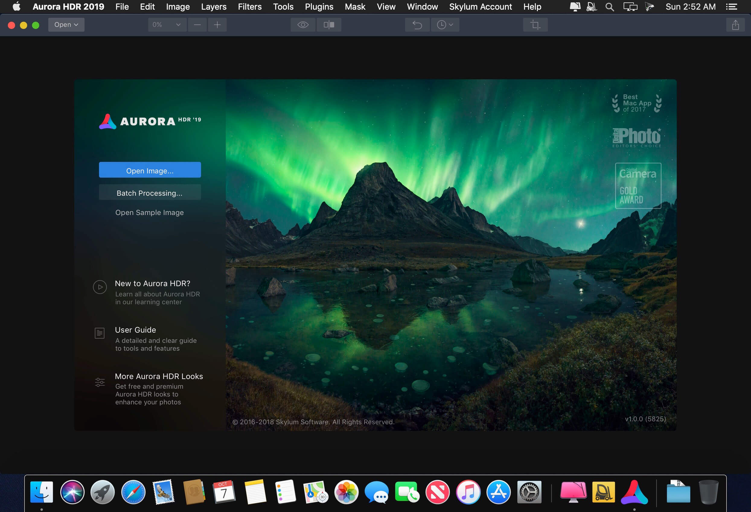 Aurora HDR 1.0.1 (6438) fix for Mac screenshot