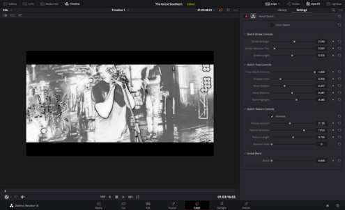 Blackmagic Design DaVinci Resolve Studio 17.3.1 for Mac screenshot