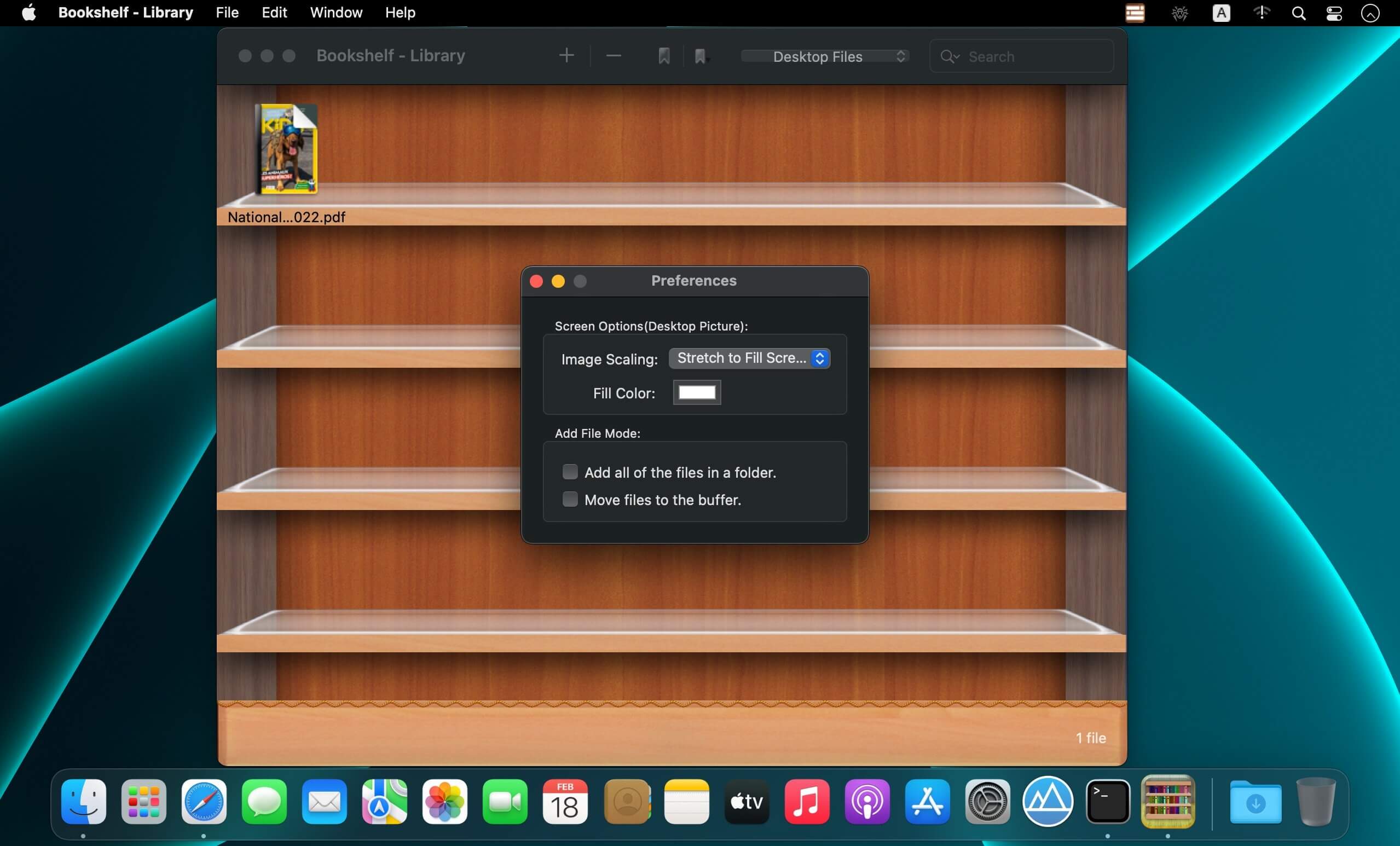 Bookshelf – Library 6.3.7 for Mac screenshot