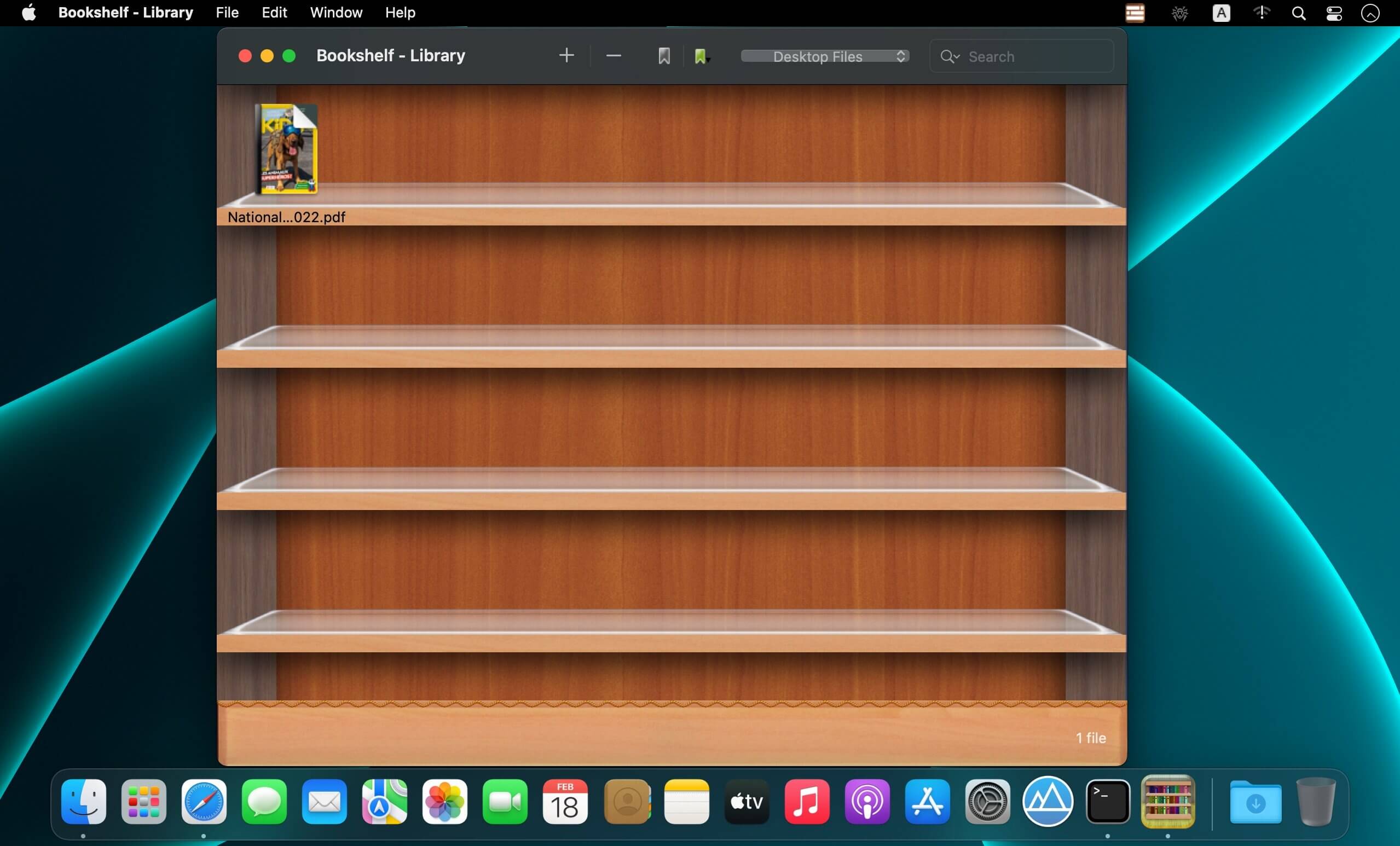 Bookshelf – Library 6.3.7 for Mac screenshot
