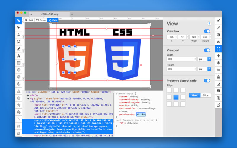 Boxy SVG 4.32.2 for Mac screenshot