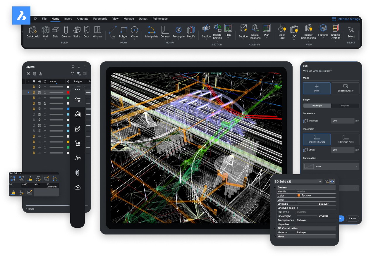 Bricsys BricsCAD Ultimate 24.2.07.1 for Mac screenshot