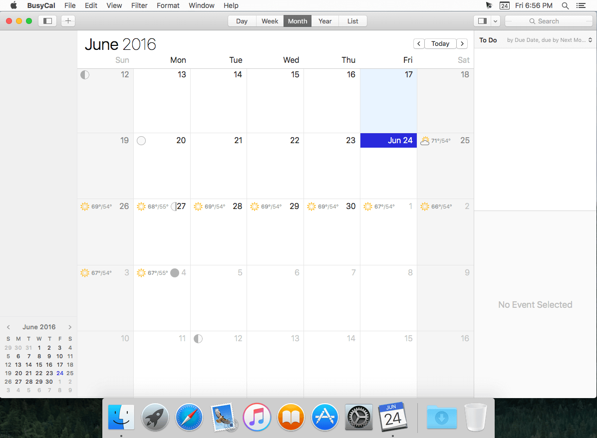 BusyCal 3.10.3 (401049) for Mac screenshot