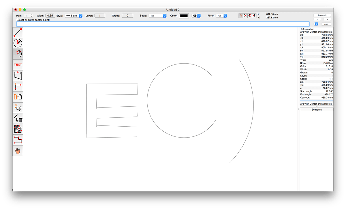 CADintosh X 8.8.6 (736) for Mac screenshot