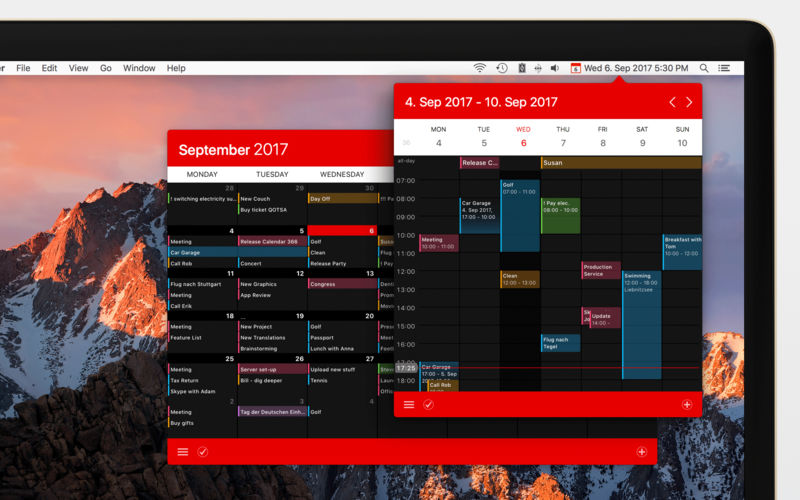 Calendar 366 II 2.15.4 for Mac screenshot