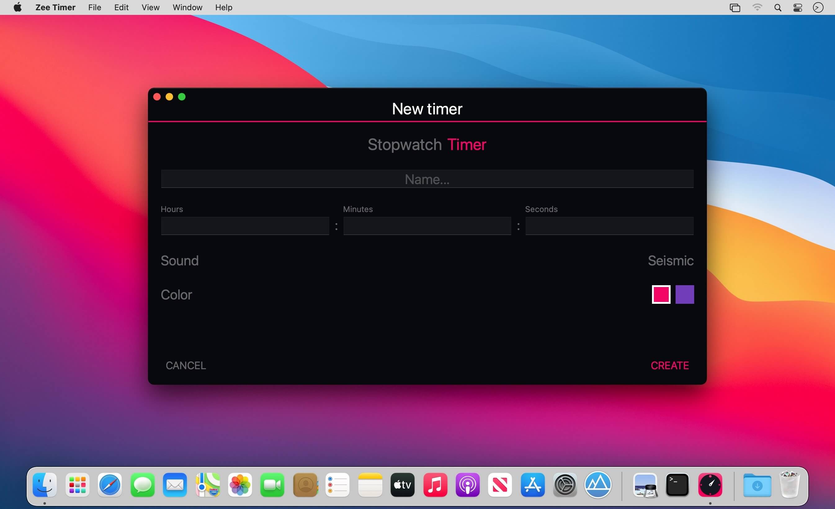 Chain Timer 10.2 for Mac screenshot