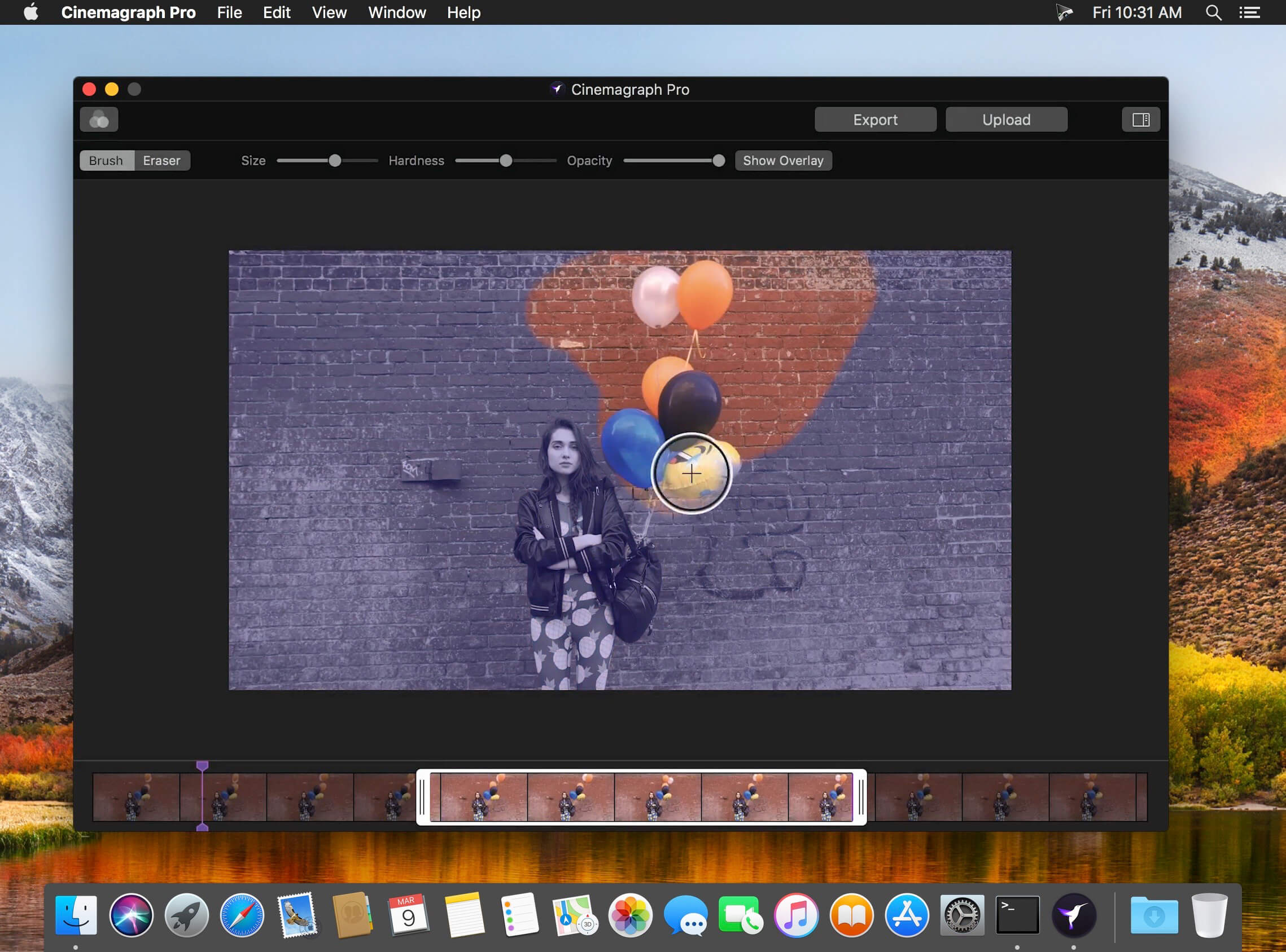 Cinemagraph Pro 2026.11 for Mac screenshot
