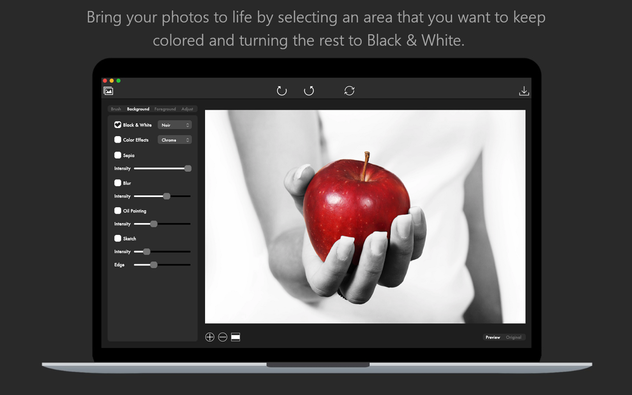 Color Ray 1.0 for Mac screenshot