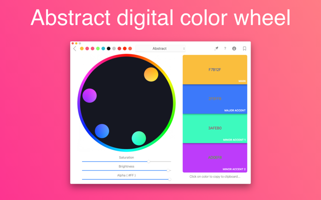 Color Wheel 8.6 for Mac screenshot