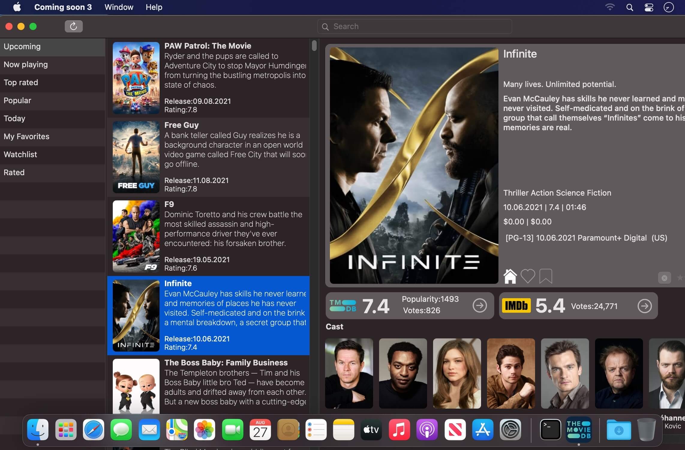 Coming soon 3.1 for Mac screenshot