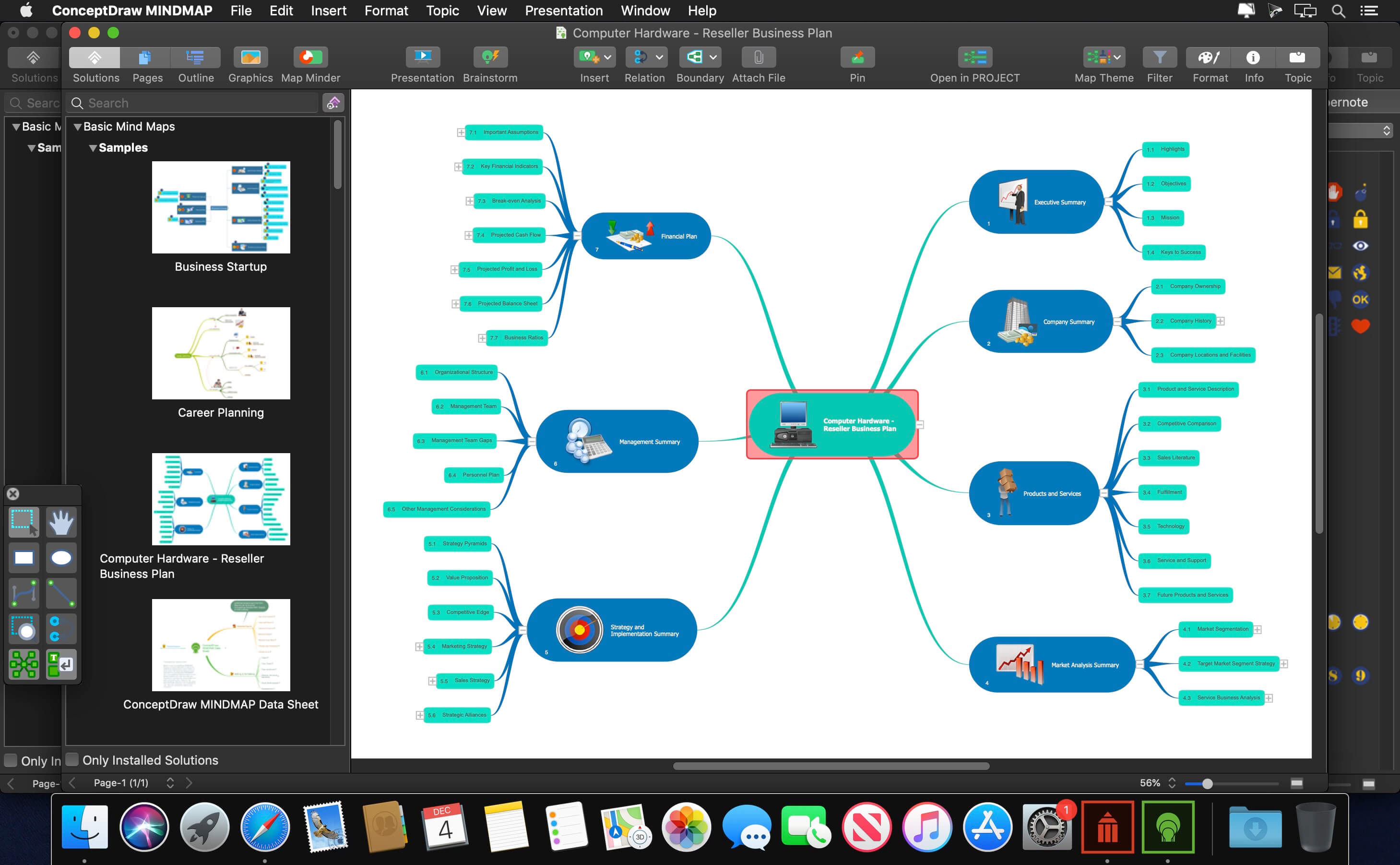 ConceptDraw Office 11.0.0 for Mac screenshot