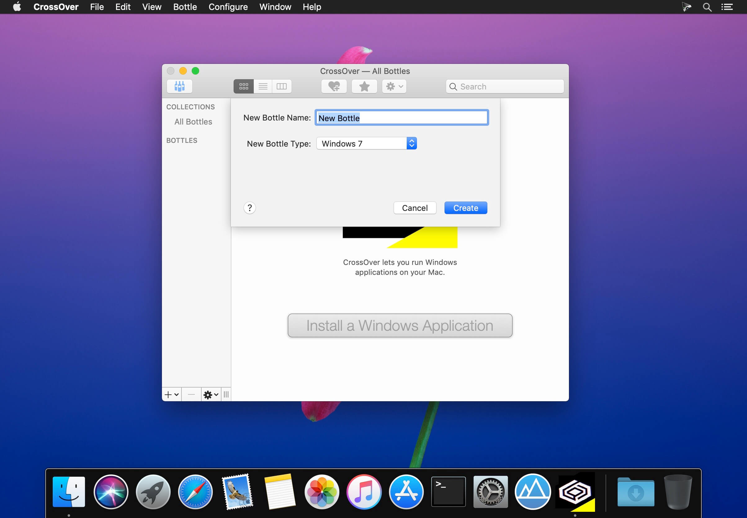 CrossOver 25.0.0 for Mac screenshot