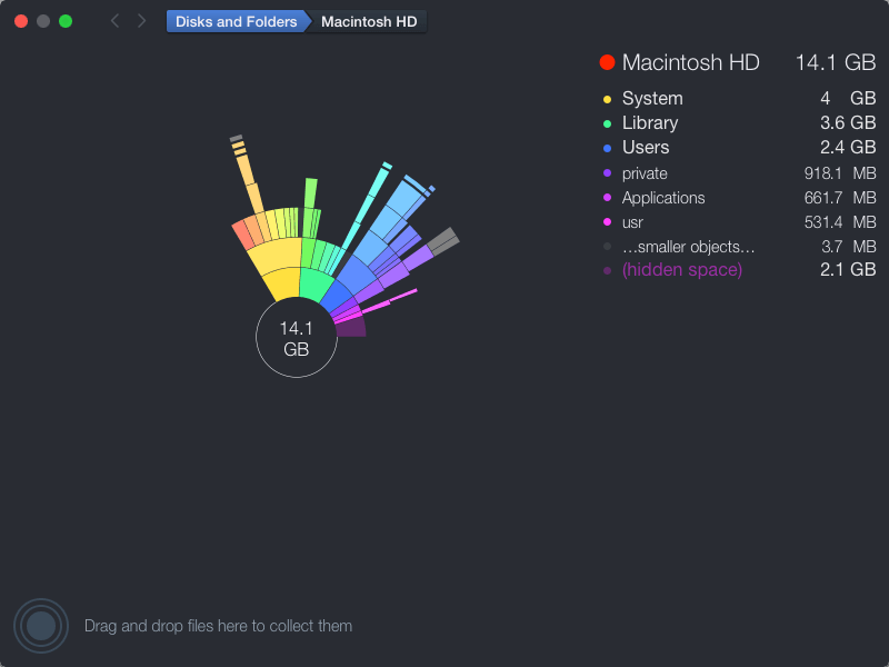 DaisyDisk 4.30 for Mac screenshot