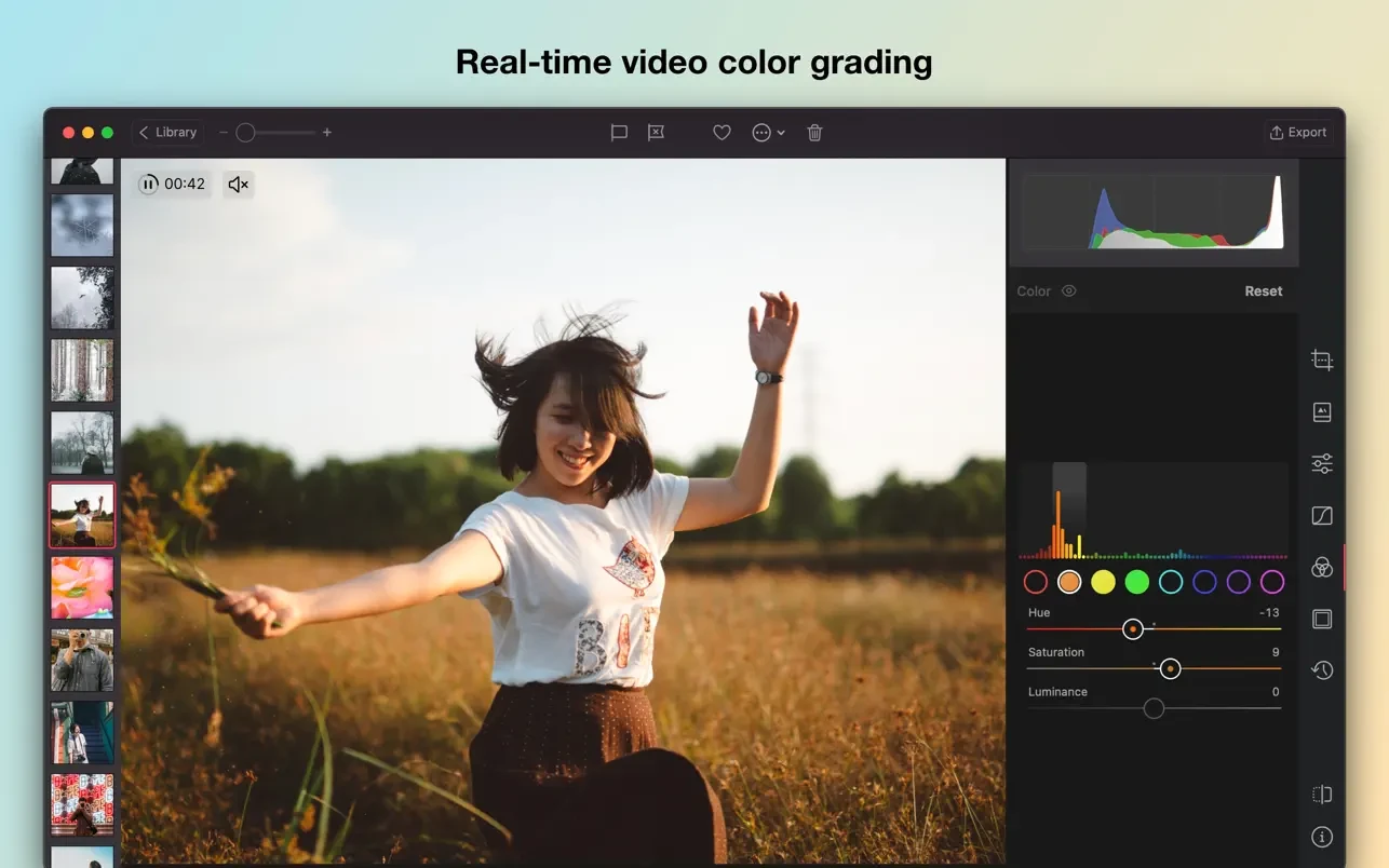 Darkroom 6.8.20 for Mac screenshot