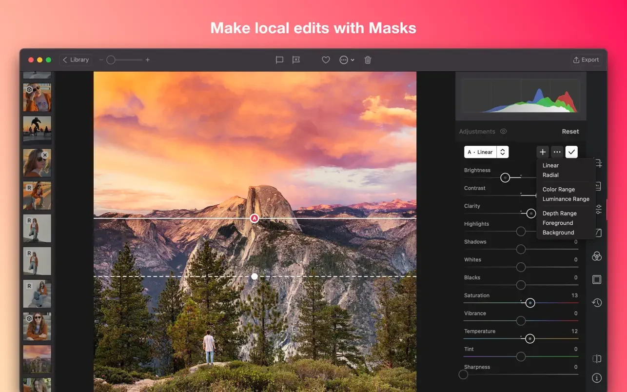Darkroom 7.0.9 for Mac screenshot