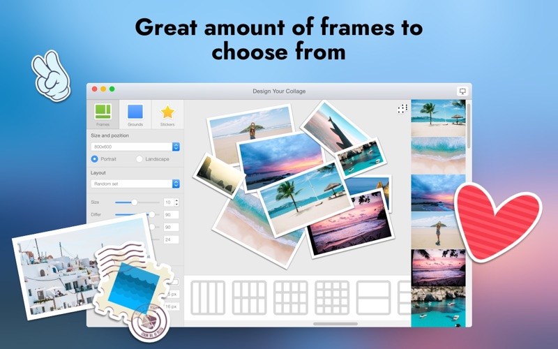 Design Your Collage 1.1.1 for Mac screenshot