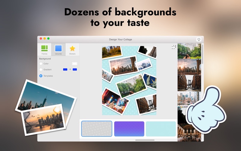Design Your Collage 1.1.1 for Mac screenshot
