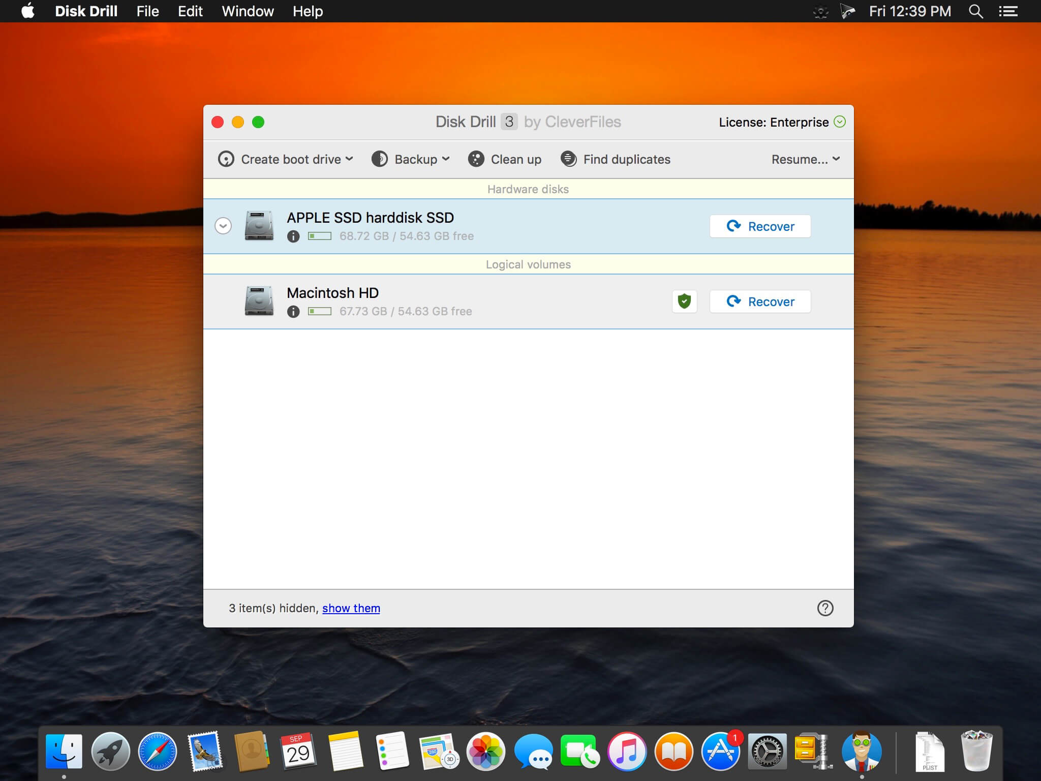 Disk Drill Enterprise 5.5.1515 for Mac screenshot