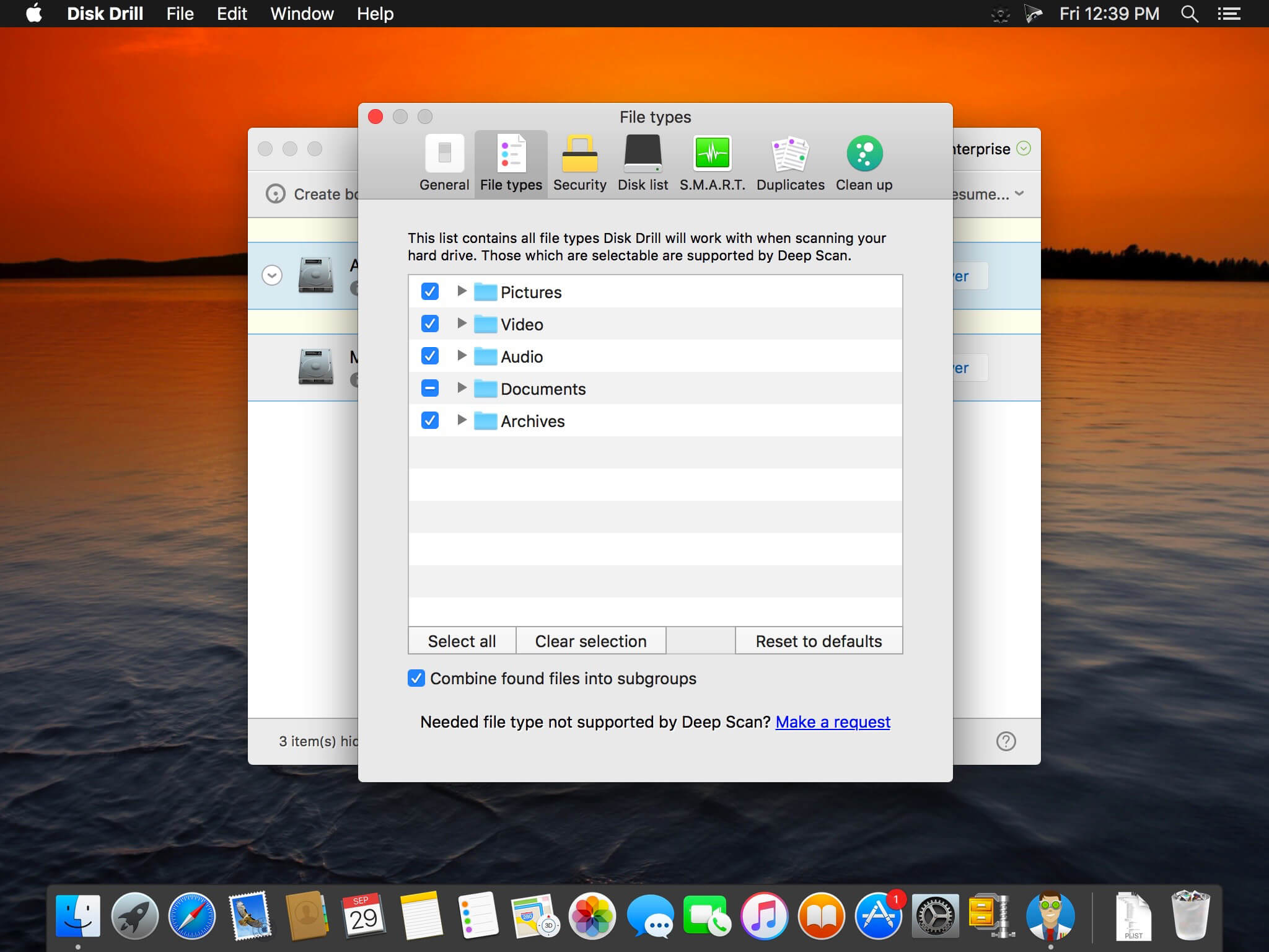 Disk Drill Enterprise 5.5.1517 for Mac screenshot