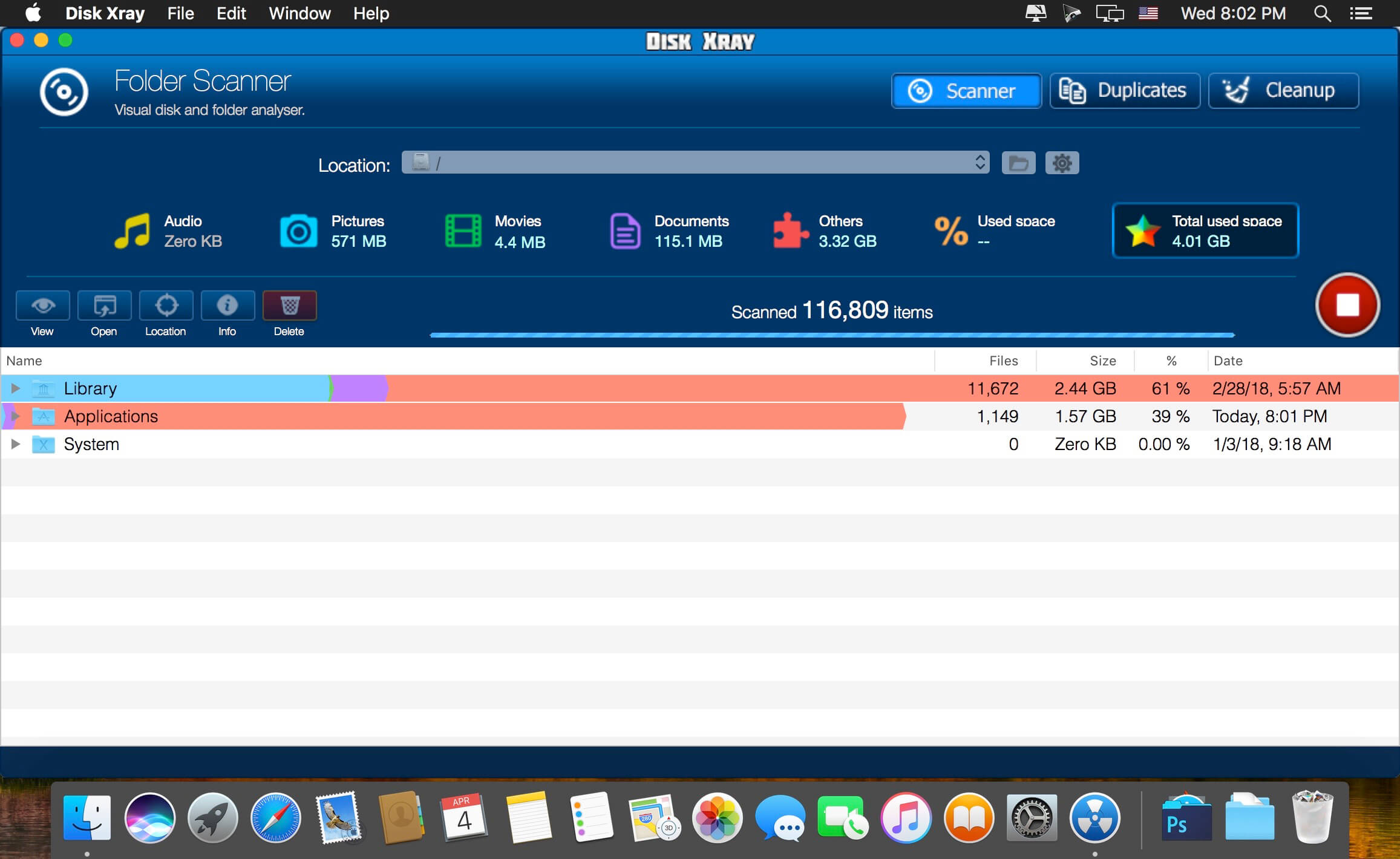 Disk Xray 4.2 for Mac screenshot