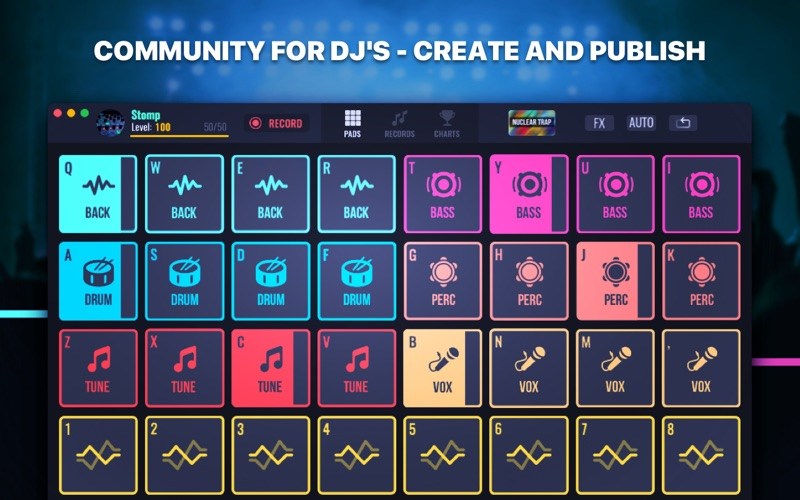 DJ Mix Pads 2 v6.0.5 for Mac screenshot