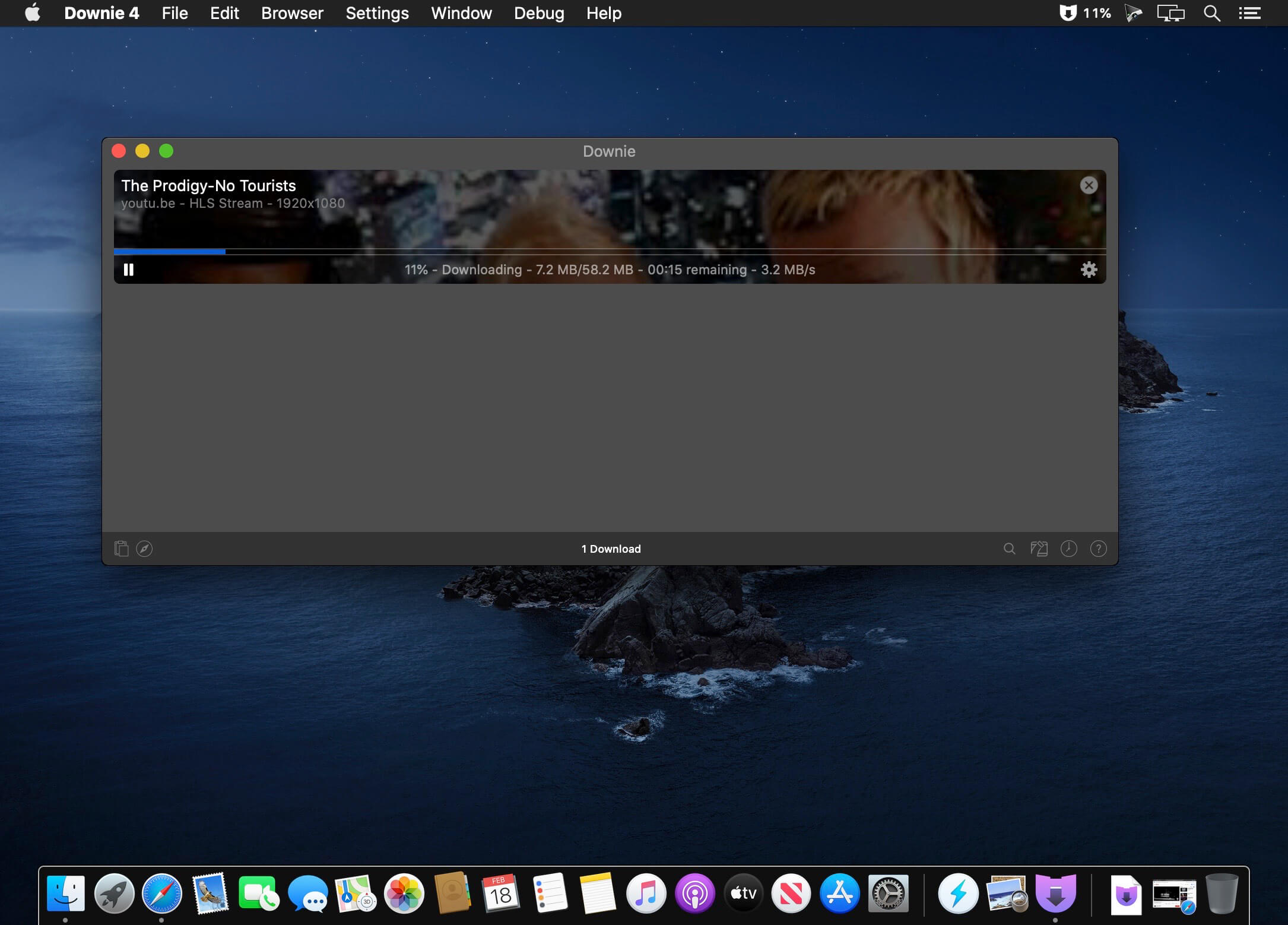 Downie 4.7.8 for Mac screenshot
