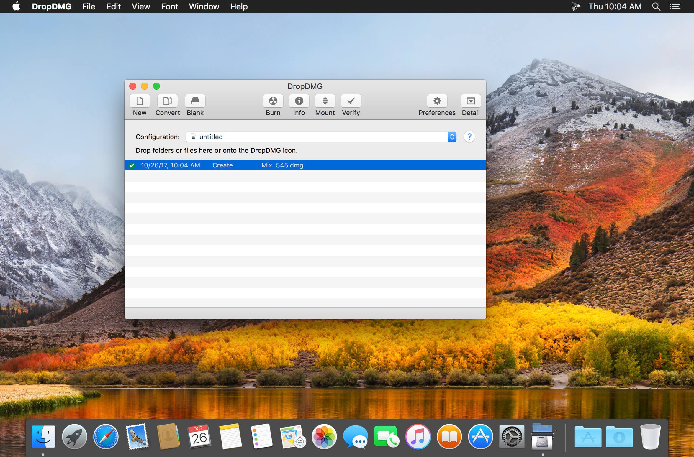 DropDMG 3.6.9 for Mac screenshot