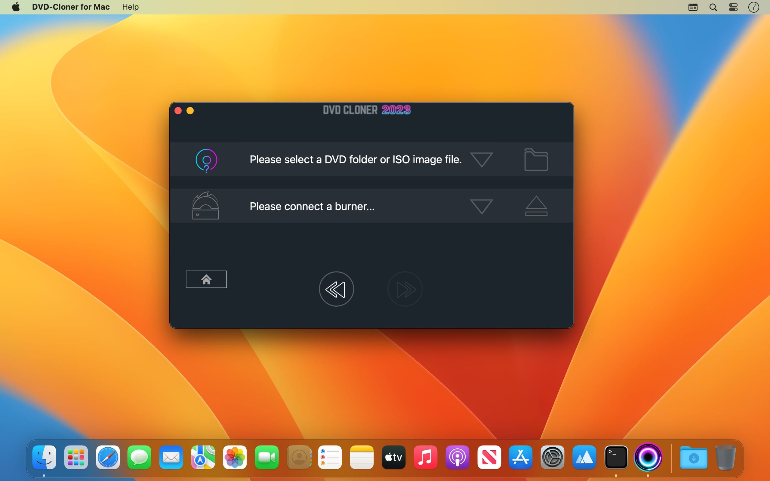 DVD-Cloner 2024 v11.10.741 for Mac screenshot