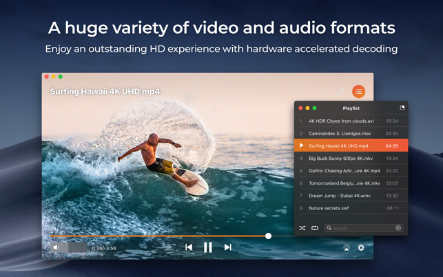 Elmedia Player 8.18 for Mac screenshot