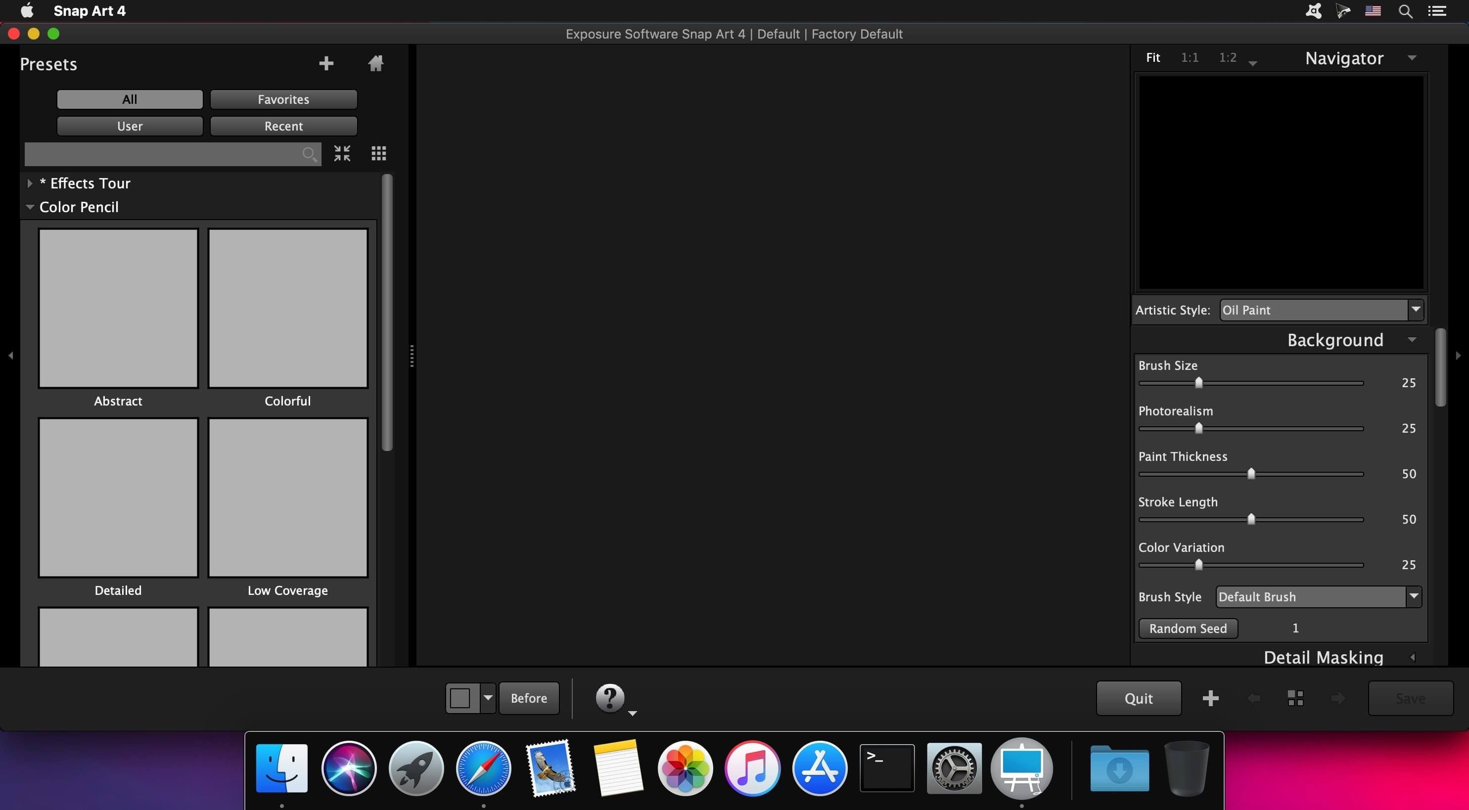 Exposure X6 6.0.8.237 for Mac screenshot