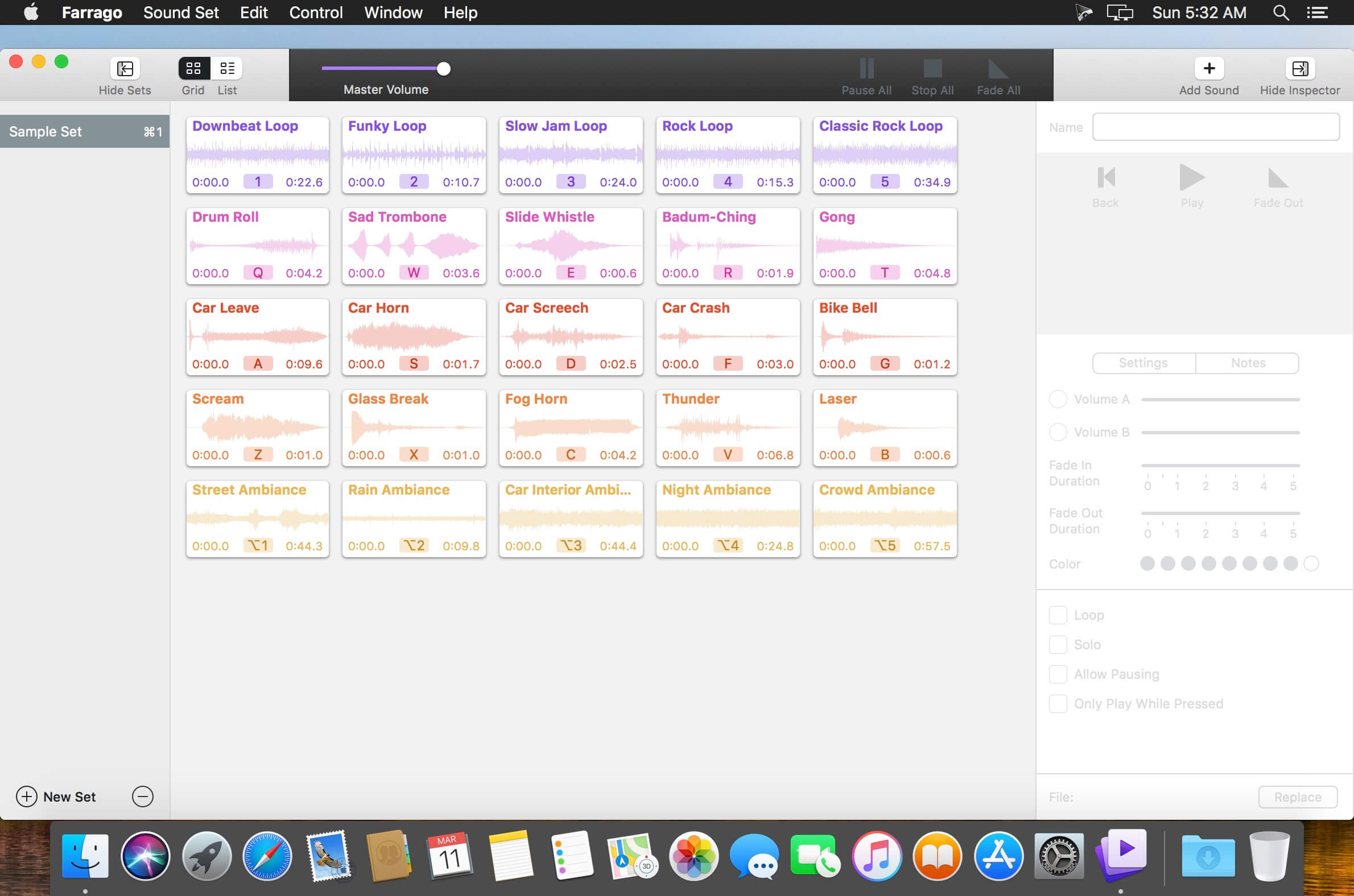 Farrago 2.1.2 for Mac screenshot