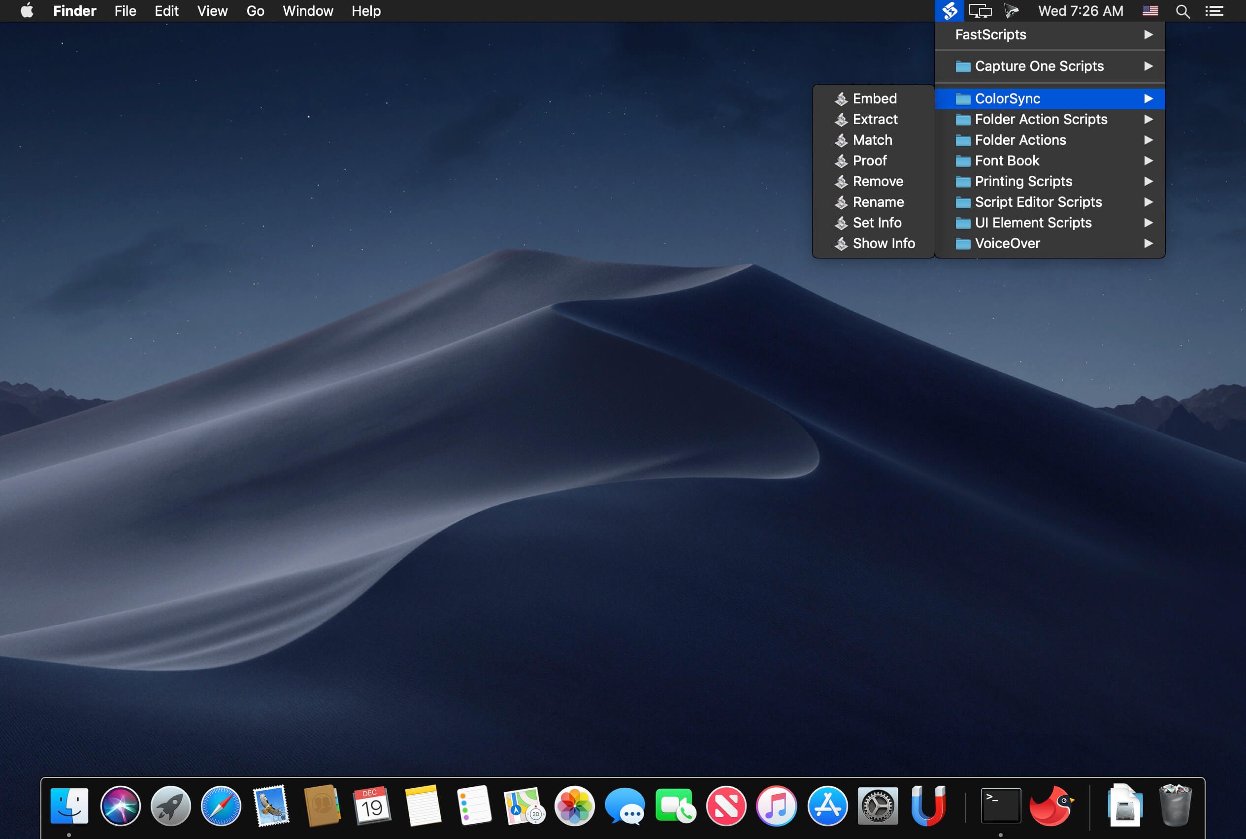 FastScripts 3.3.2 for Mac screenshot